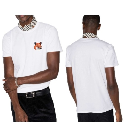 메종키츠네 빅패치 폭스헤드 반팔티