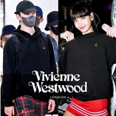 비비안웨스트우드 ORB 클래식로고 후드티