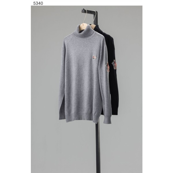 몽클레어 더블 패치 터틀넥 니트 - 2 Color-레플리카 사이트 쇼핑몰