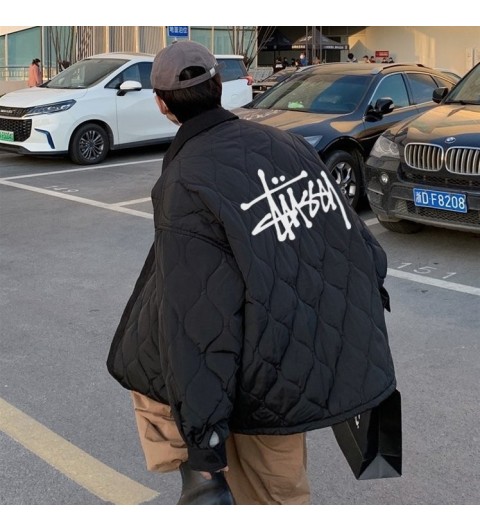 스투시 항아리 누빔 자켓