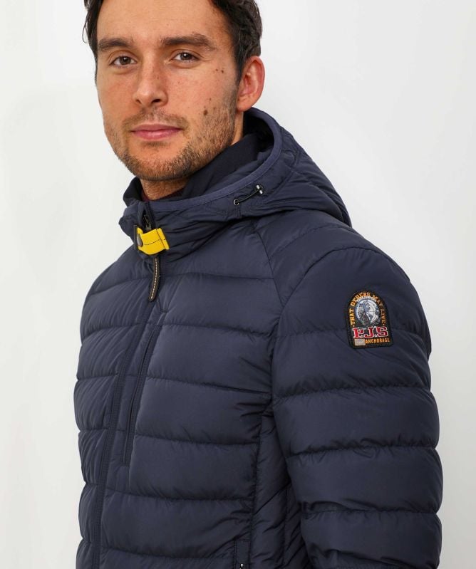 파라점퍼스 PJS 슬리브 로고 라스트 미니트 라이트웨스트 경량 다운패딩 - 2 Color