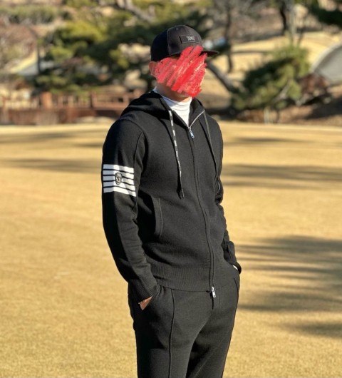 어메이징크리 유니 고스트 울 가디건