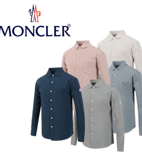몽클레어 린넨 베이직 포켓 셔츠 5color