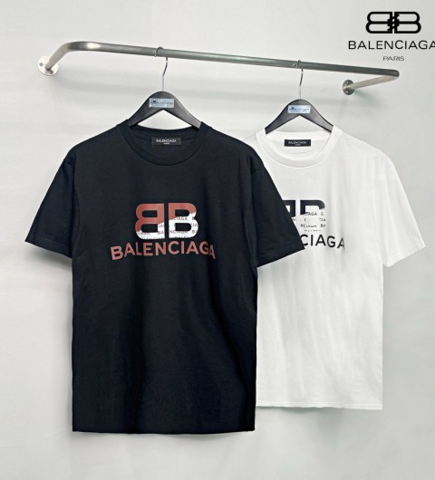 발렌시아가 BB멀티로고 반팔티 - 2 Color