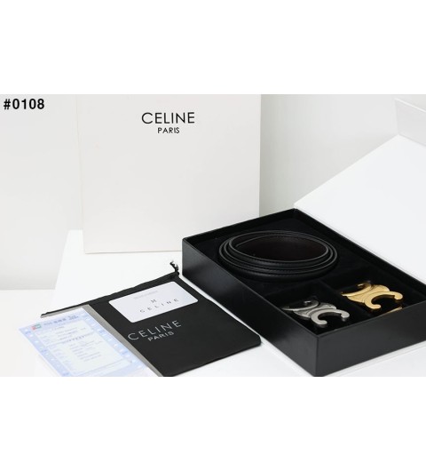 셀린느 수입 트리오페 버클 2종 벨트