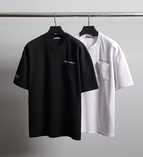크롬하츠 멀티레터링 오버핏 반팔티 2color