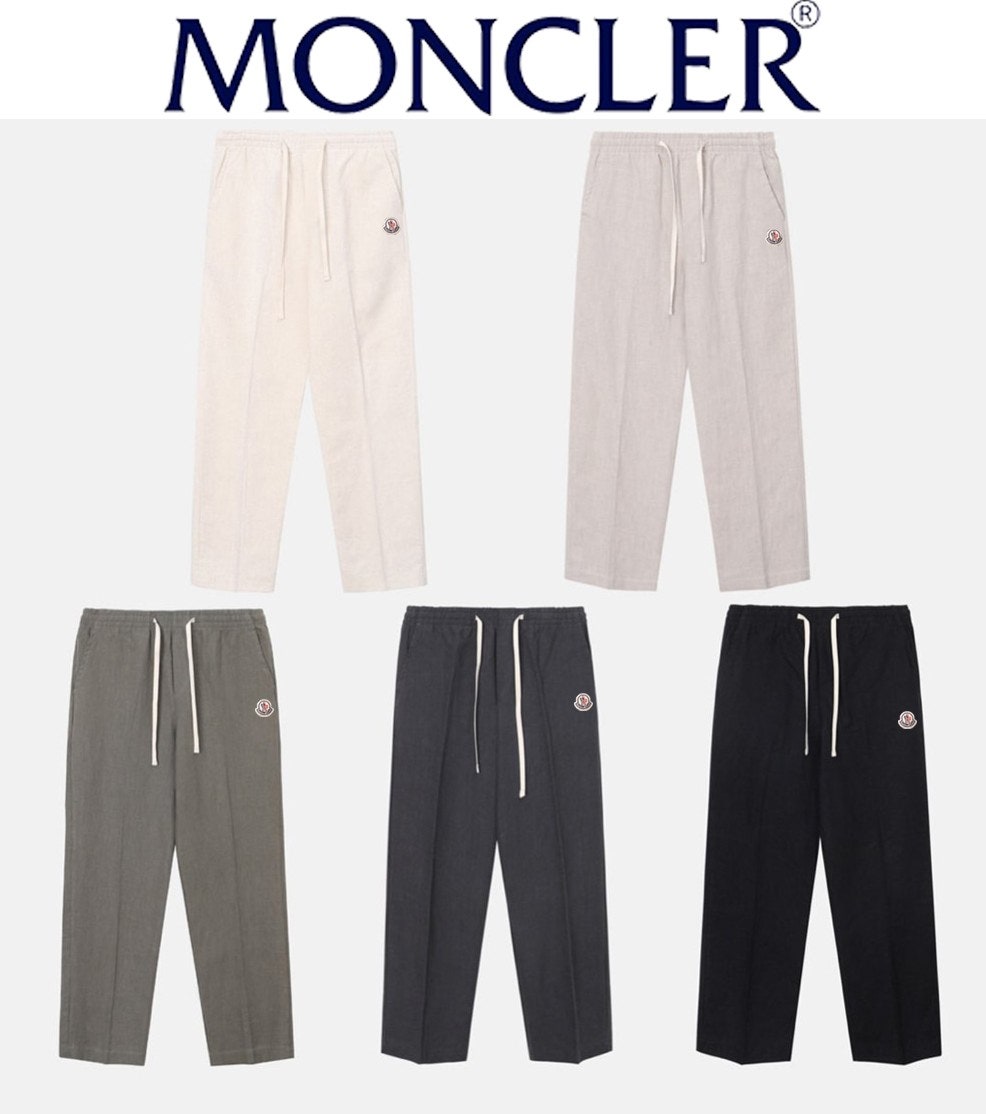 몽클레어 린넨 세미와이드 밴딩팬츠 (5color) -41238