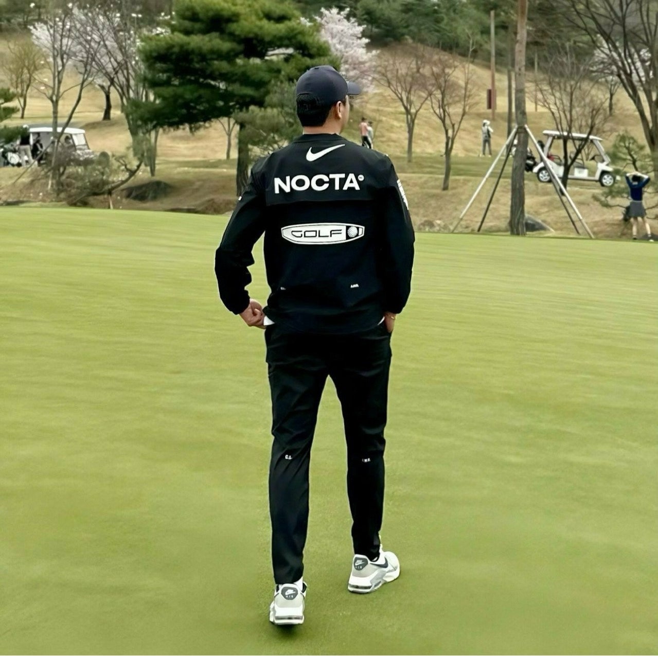[ NIKE × NOCTA ] 녹타 x 나이키 골프웨어 팬츠 크루넥 세트 - 2 Color