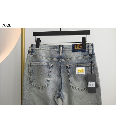 돌체앤가바나 수입고급 리프리젠트 빈티지 워싱 데님 팬츠