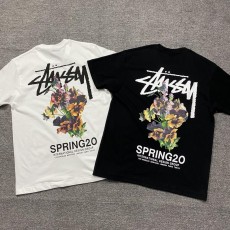 스투시 부케 플라워 반팔티 2color