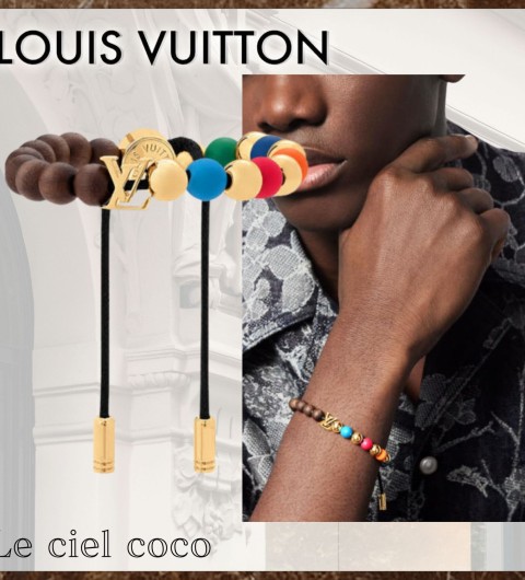 루이비통 서핑 비즈 팔찌