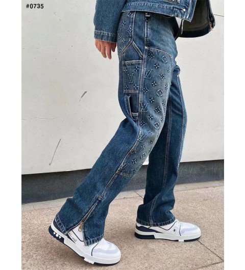 루이비통 워크웨어 카펜터 데님 팬츠 청바지