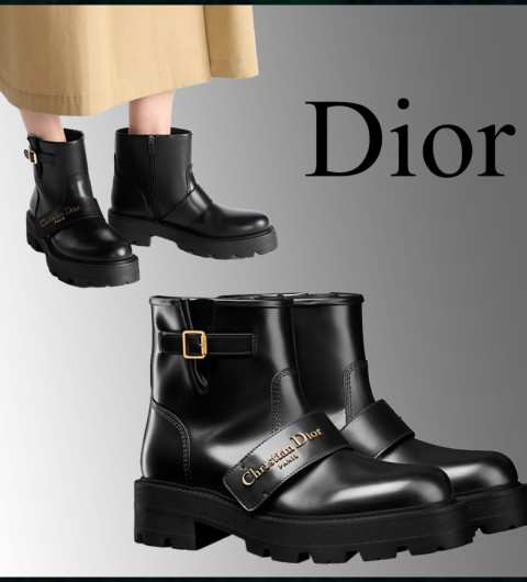 디올 여성 D-Quest 앵클 부츠 (고급버전)