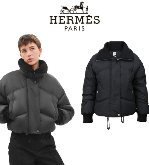 에르메스 여성 숏다운 패딩