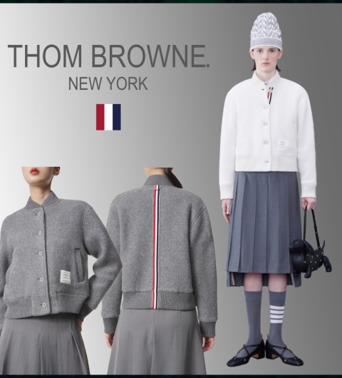 톰브라운 여성 울 봄버자켓 - 2 Color