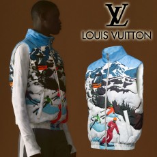 루이비통 스키 퀄팅 패딩 베스트