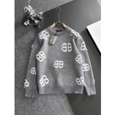 발렌시아가 BB 자가드 울 니트