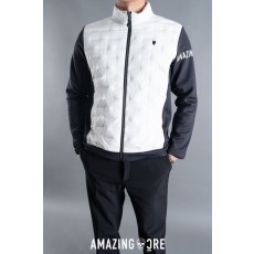 어메이징크리 믹스 덕다운 점퍼 2color