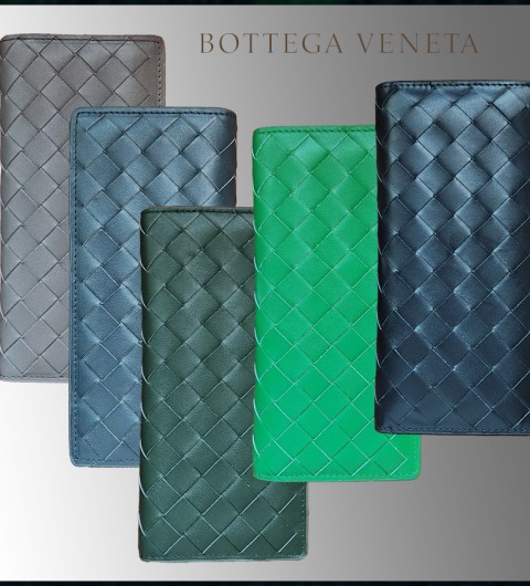 보테가베네타 인트레치아토 장지갑 - 5 Color