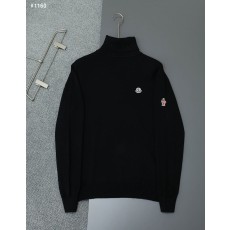 몽클레어 사이드 스몰 M 로고 터틀넥