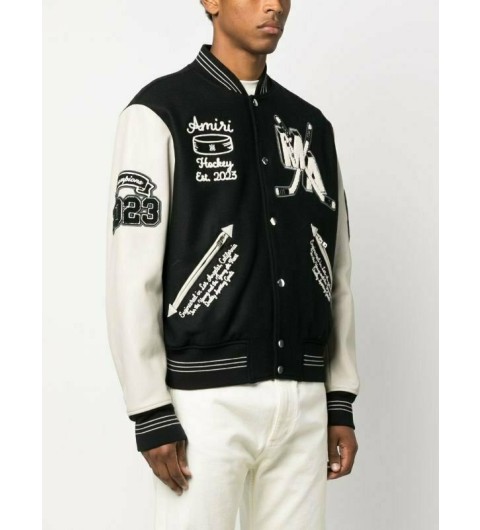 아미리 하키 바시티 봄버 자켓