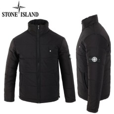 (세일) 스톤아일랜드스타 자수 기본와펜 패딩