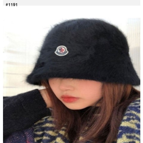 몽클레어 퍼 버킷햇