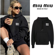 미우미우 (miumiu) 엠보 후드 -여성용-