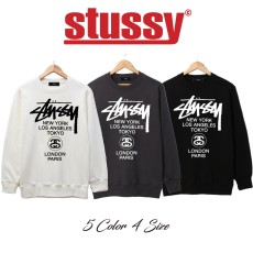 스투시 월드투어 맨투맨 (5color)