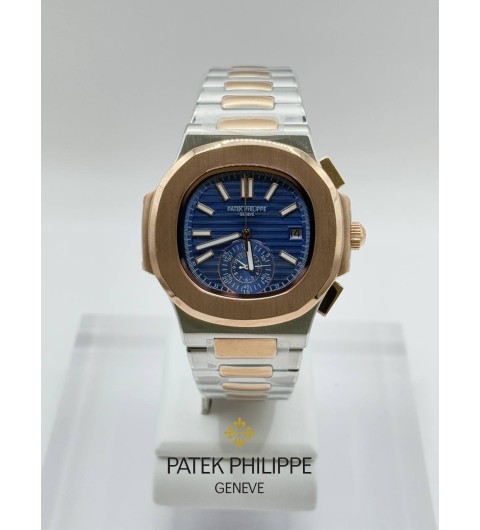 파텍필립 노틸러스 5980 블루다이얼 콤비 (국내공장 AS가능)