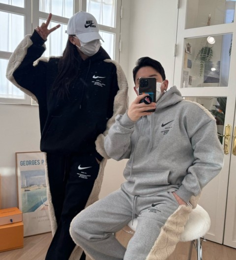 나이키 팬텀 조거세트 (맨투맨&후드 선택가능) 2color