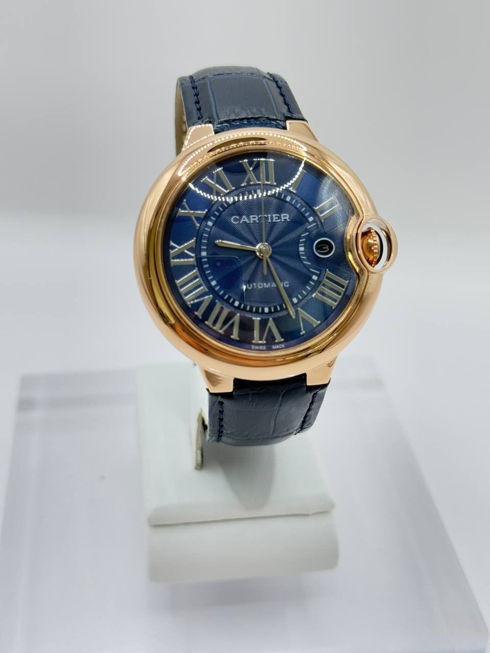 까르띠에 발롱 블루 드 핑크 골드 42mm (국내공장 AS가능)