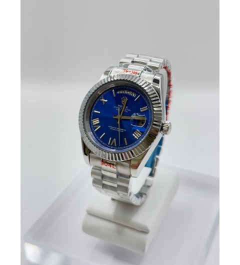 롤렉스 데이져스트 데이데이트 청판 실버 (국내공장 AS가능)