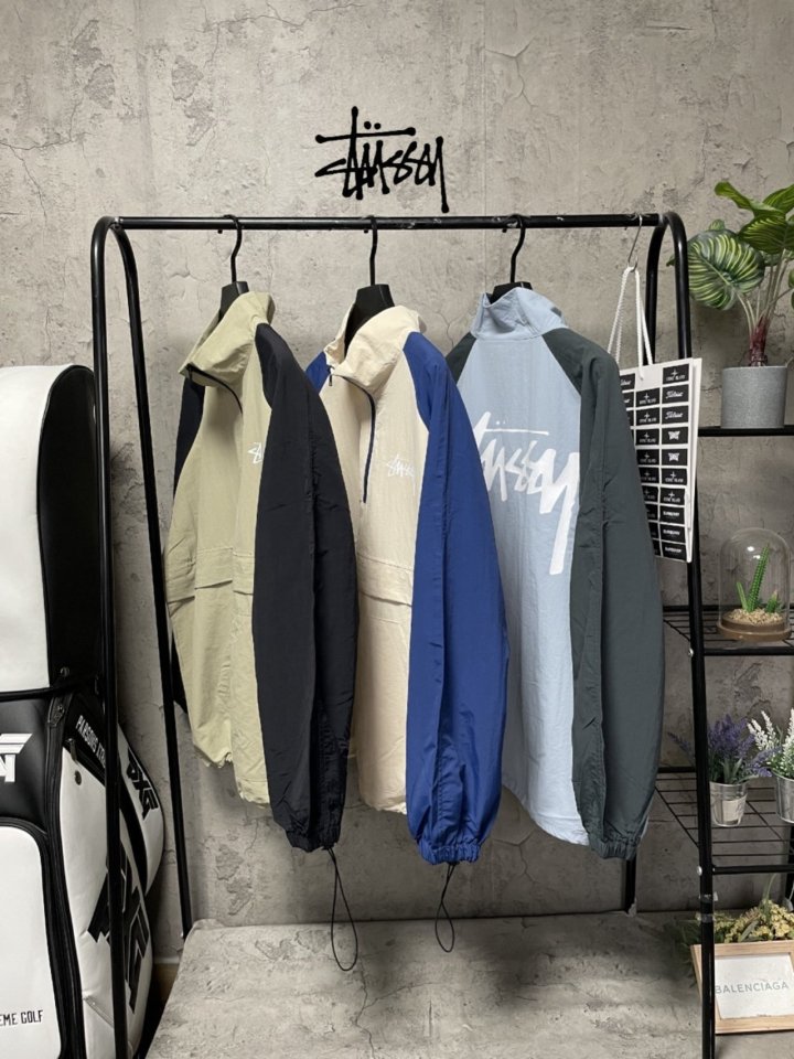 스투시 나그랑 윈드브레이커 3color