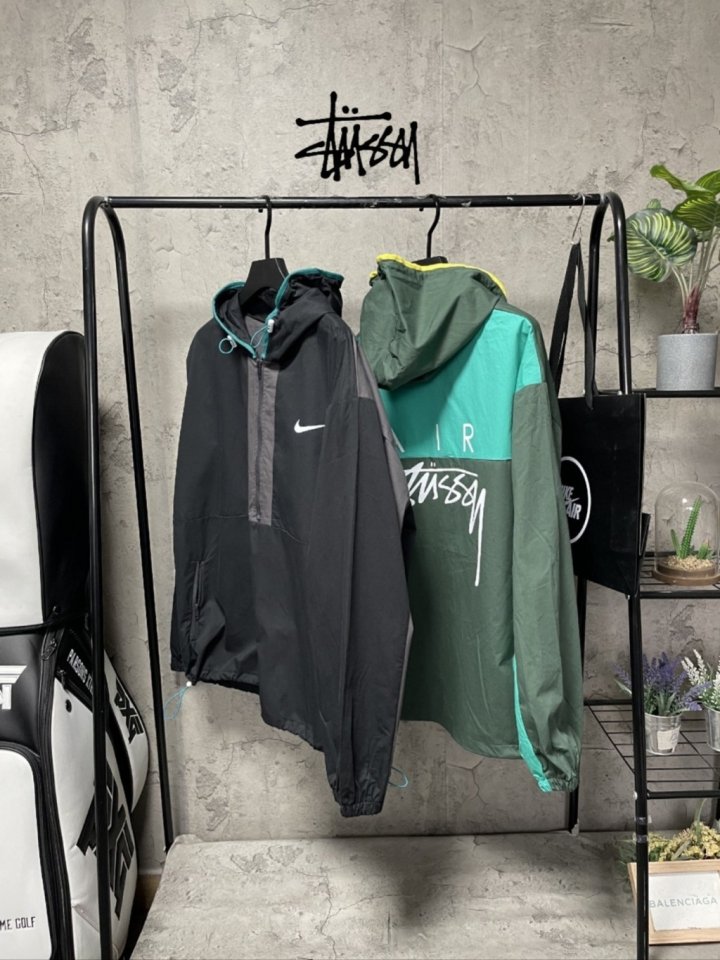 스투시 에어 윈드브레이커  3color