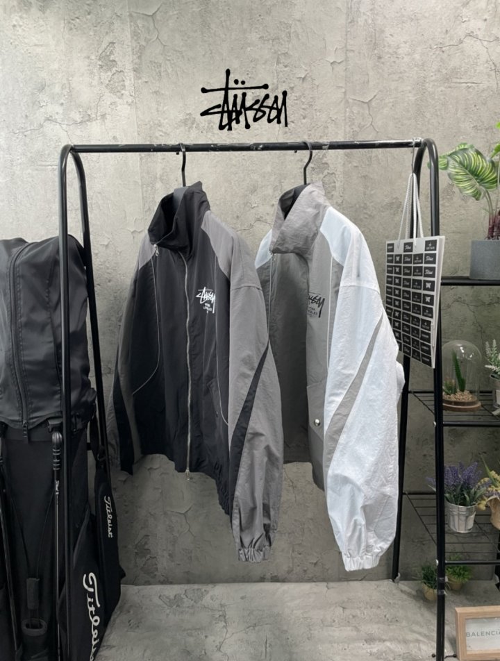 스투시 배색 윈드자켓 2color