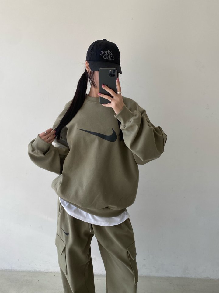 나이키 로고 레이어드 카고세트 3color