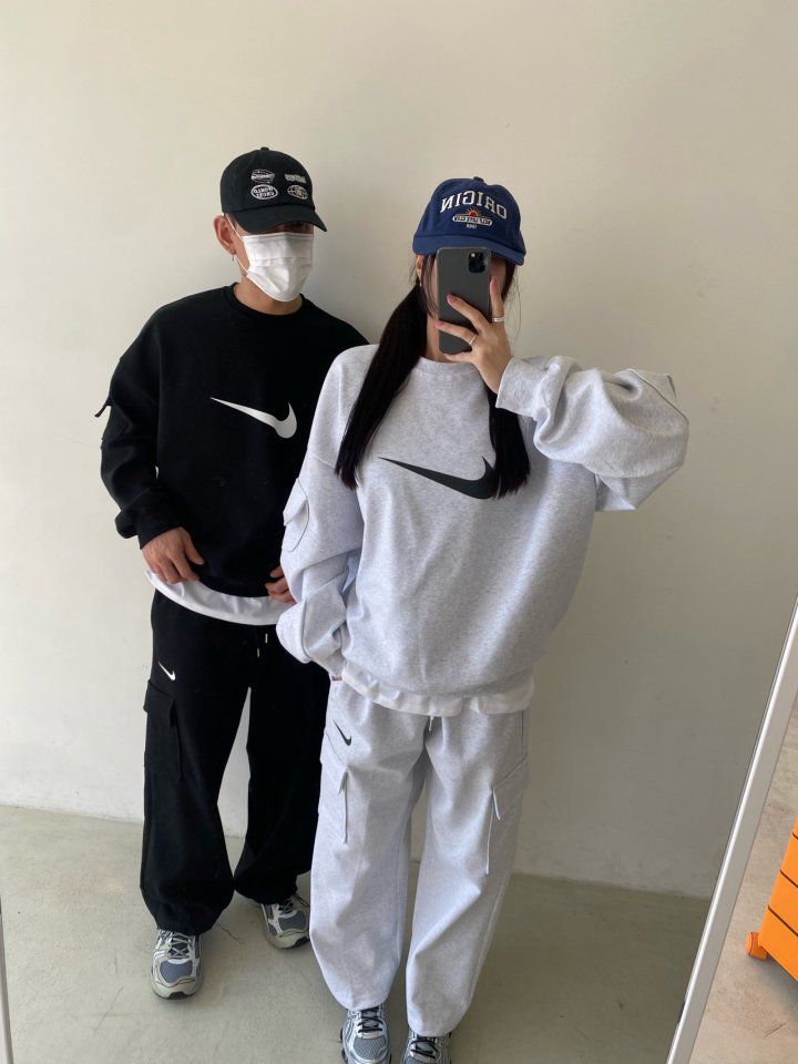 나이키 로고 레이어드 카고세트 3color