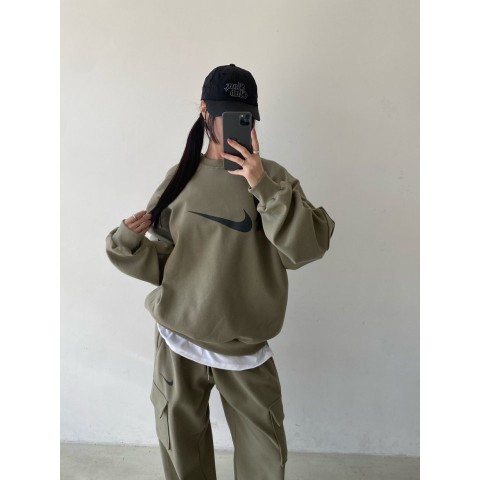 나이키 로고 레이어드 카고세트 3color