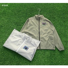 어메이징크리 백 스컬로고 바람막이 - 2 Color