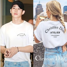 디올옴므 아뜰리에 (정해인) 커플 반팔 티셔츠