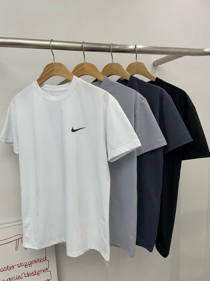 나이키 로고 이스크 머슬핏 반팔 4color