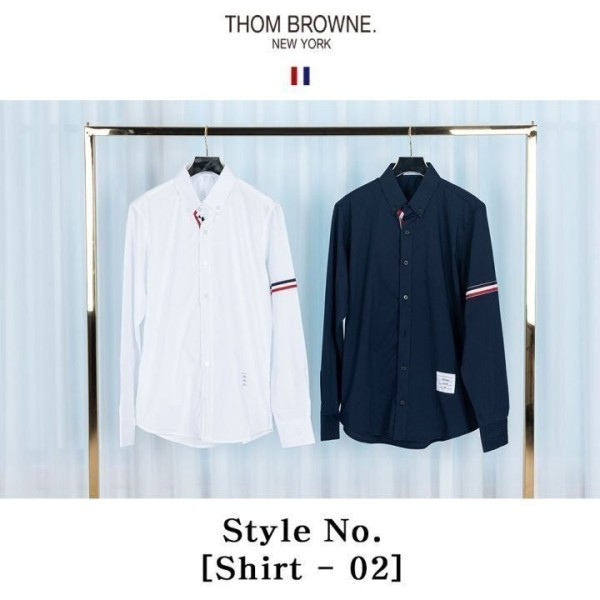 [THOM BROWNE] 팔 삼선 Shirt-02-레플리카 사이트 쇼핑몰
