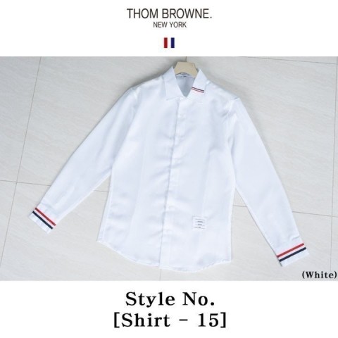 [THOM BROWNE] 카라포인트 셔츠 Shirt-15