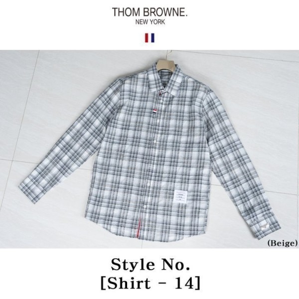 [THOM BROWNE] 면체크 Shirt-14 (2color)-레플리카 사이트 쇼핑몰