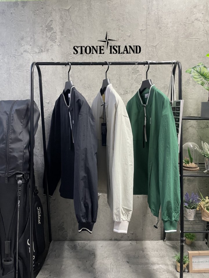 스톤아일랜드 ST 하프집업JK (3color)