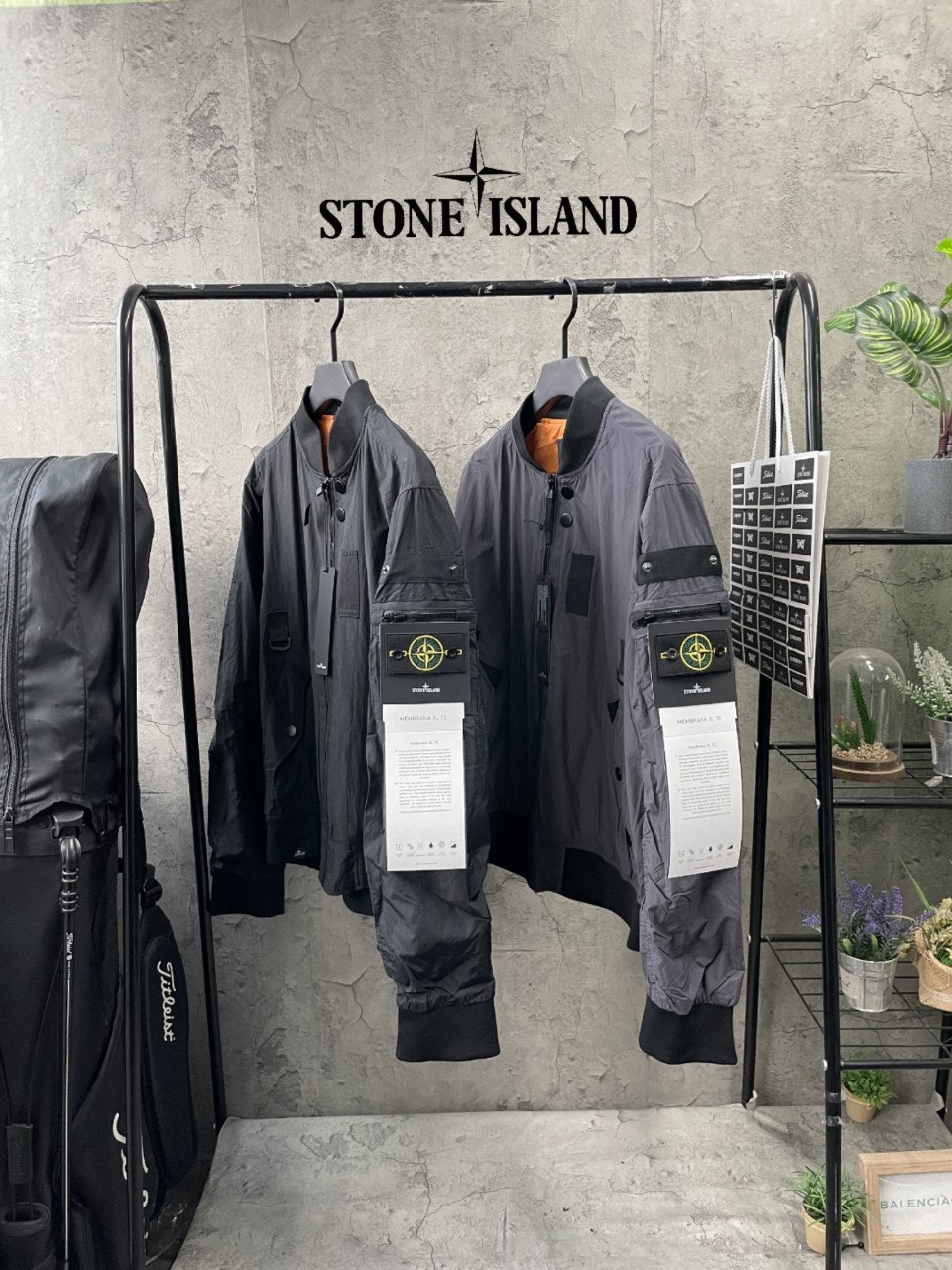 스톤아일랜드 St시보르지퍼JK (2color)