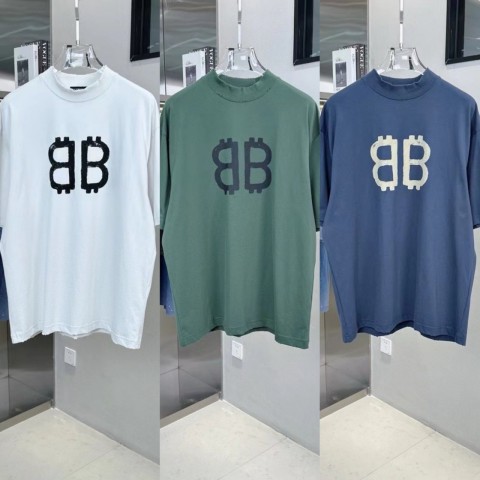 발렌시아가 25시즌 BB로고 반팔티 - 3 Color