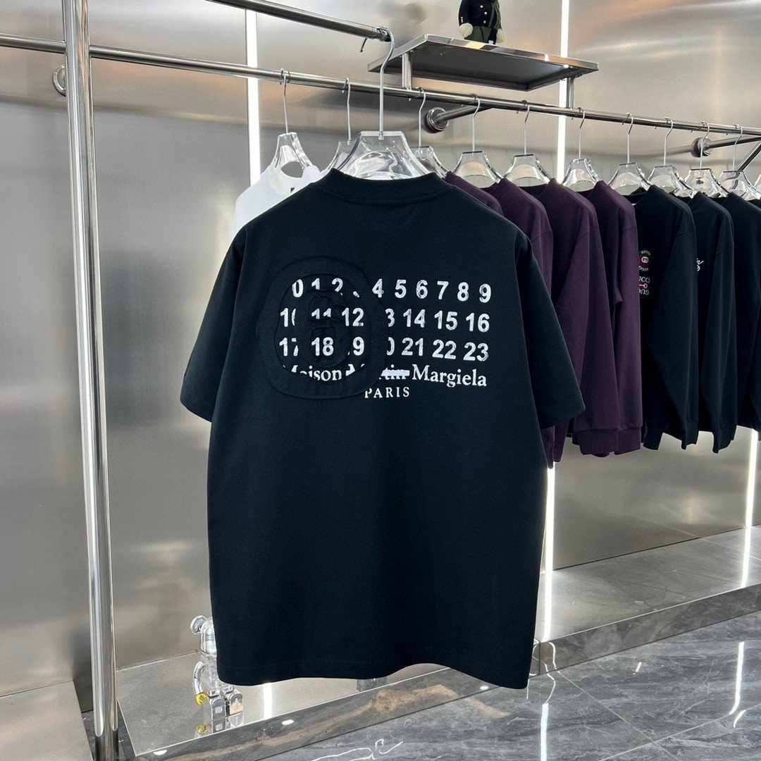 메종 마르지엘라 25시즌 6자수로고 반팔티 - 2 Color