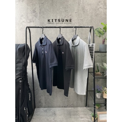 메종키츠네 컬러여우PK 하프카라3 (4color)